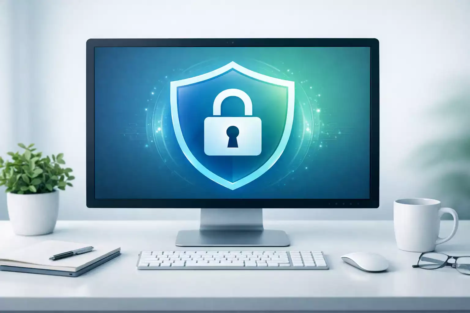 Símbolo de juego responsable con candado de protección para apostadores